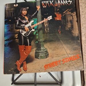 Three LP COVERS ONLY Rick James, Average White Band, Barry White, NO VINYL